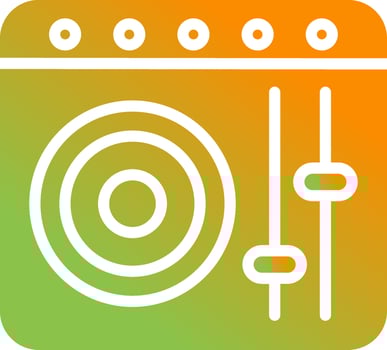 DJ Controller Vector Icon