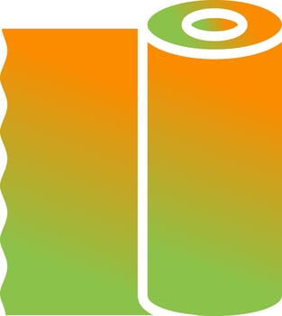 Plastic sheeting Vector Icon