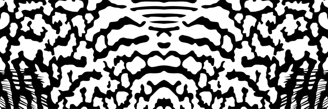 Artistic Motifs Pattern Inspired by Symphysodon or Discus Fish Skin, for decoration, ornate, background, website, wallpaper, fashion, interior, cover, animal print, or graphic design element vector