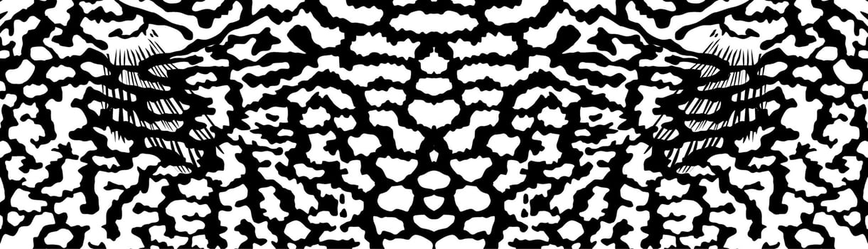 Artistic Motifs Pattern Inspired by Symphysodon or Discus Fish Skin, for decoration, ornate, background, website, wallpaper, fashion, interior, cover, animal print, or graphic design element vector