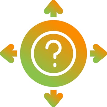 Uncertainty Vector Icon