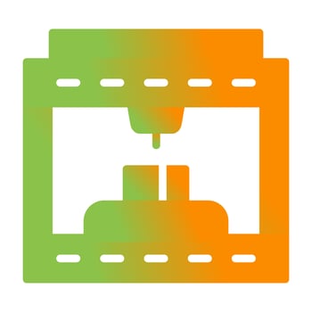 3d Printing Vector Icon