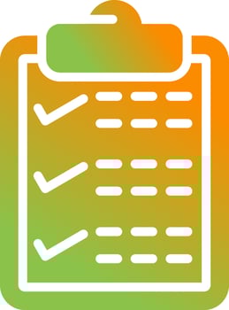 Clipboard with checkmark Vector Icon