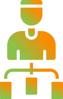 User Flow Vector Icon