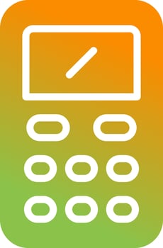 Old Mobile Vector Icon