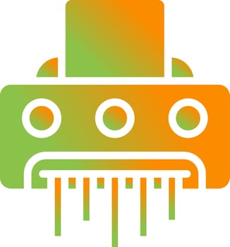 Document Cut Vector Icon
