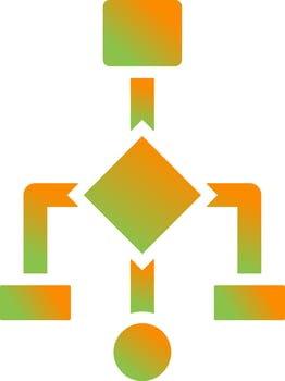 Affinity Diagram Vector Icon