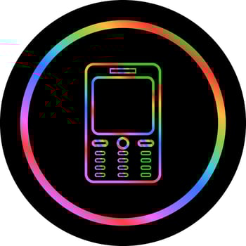 Cellphone Vector Icon