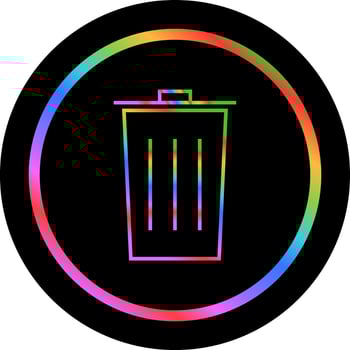 Trash Vector Icon