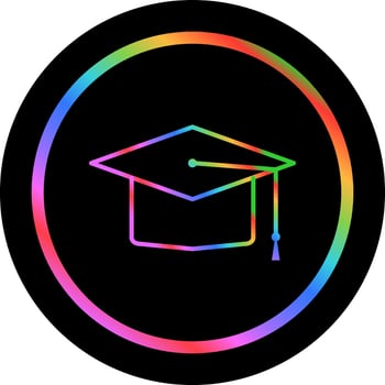 Graduate Cap Vector Icon