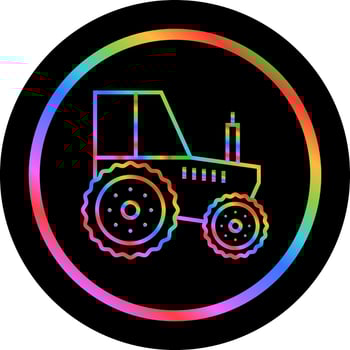 Tractor Vector Icon