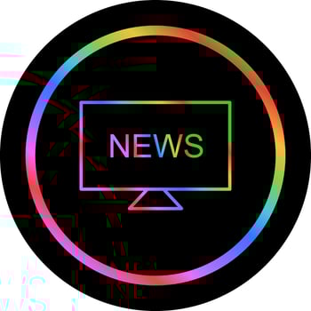 National News Vector Icon