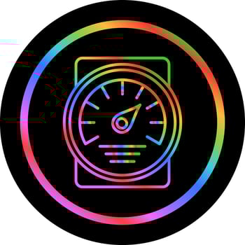 Meter Vector Icon