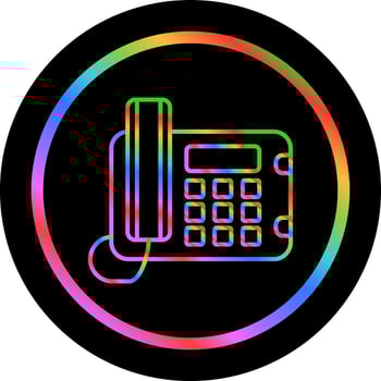Telephone Vector Icon