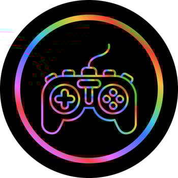 Video Console Vector Icon