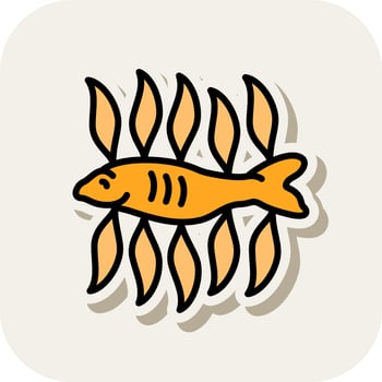 Inuit art Vector Icon Design