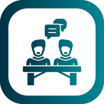 Meeting Vector Icon Design