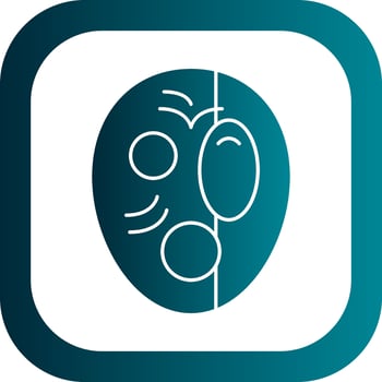 Inuit mask Vector Icon Design