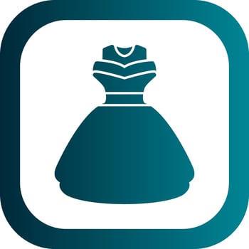 Aurora-inspired fashion Vector Icon Design