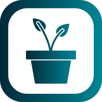 Plant Vector Icon Design