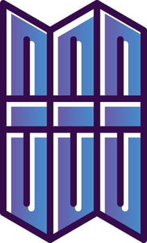 Folding Screen Vector Icon Design