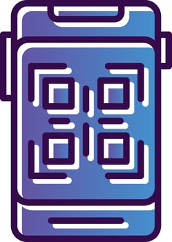 Qr Code Vector Icon Design