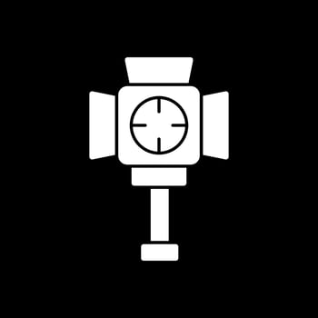 Reflector Vector Icon Design