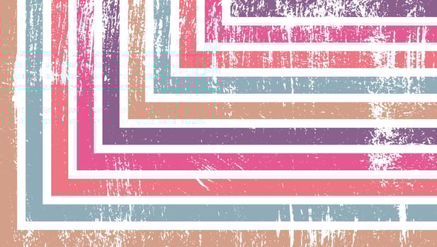 The 70s And 80s Old Fashion Style Glitch Retro Vibes Style Vintage Color Abstract Background Vector Illustration
