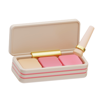 Eye Shadow Palette 3D Illustration png