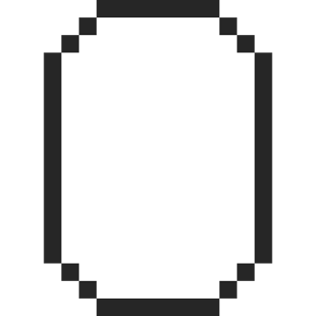 Pixel art speech bubble 8 png