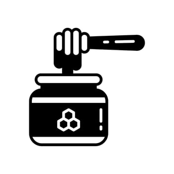 Honey icon in vector. Illustration vector