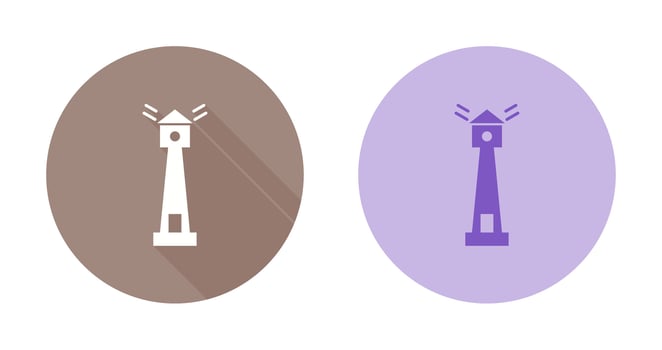 Lighthouse Vector Icon