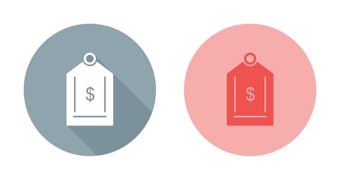 Dollar Tag Vector Icon
