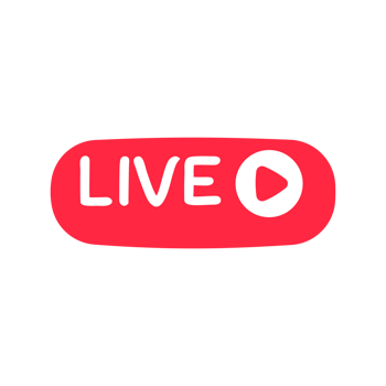 social media live broadcast icon streaming video online meeting png
