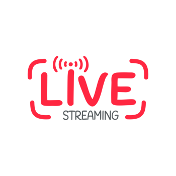 social media live broadcast icon streaming video online meeting png