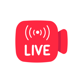social media live broadcast icon streaming video online meeting png