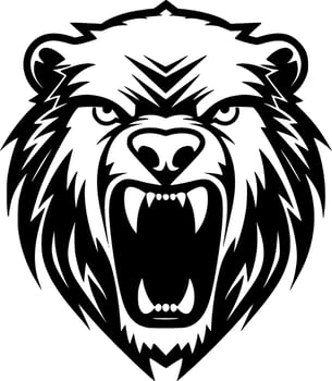 Bear - High Quality Vector Logo - Vector illustration ideal for T-shirt graphic