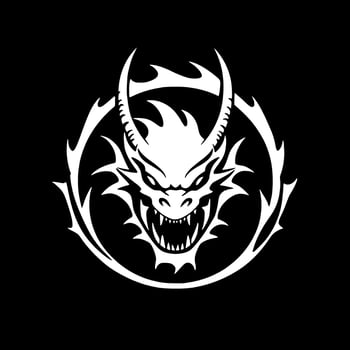Dragon - High Quality Vector Logo - Vector illustration ideal for T-shirt graphic