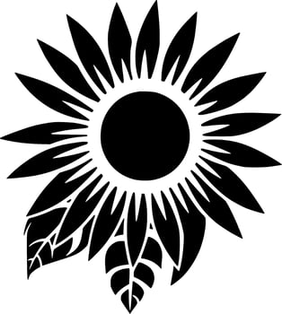 Flower - High Quality Vector Logo - Vector illustration ideal for T-shirt graphic