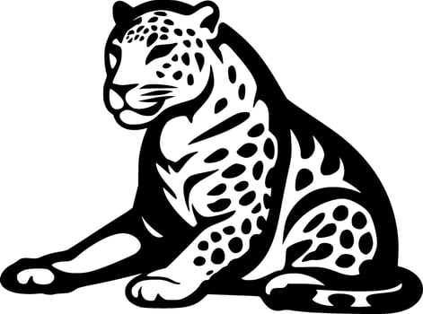 Leopard - High Quality Vector Logo - Vector illustration ideal for T-shirt graphic