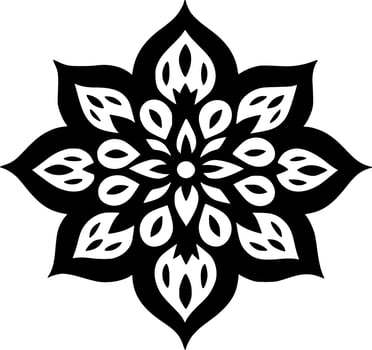 Mandala - High Quality Vector Logo - Vector illustration ideal for T-shirt graphic