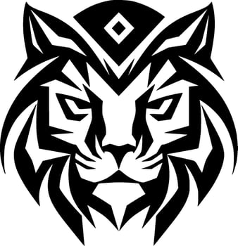 Tiger - High Quality Vector Logo - Vector illustration ideal for T-shirt graphic