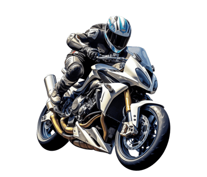 Motorbike png Motorcycle png Superbike png Superbike riding in the race mode motorbike riding in the aggressive style ai generated