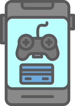Microtransaction Vector Icon Design