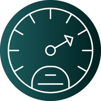 Meter Vector Icon Design