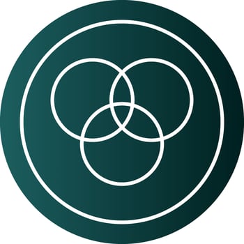 Color Mixer Vector Icon Design