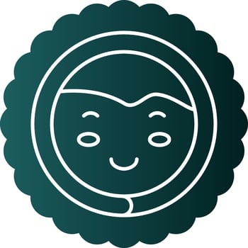 Eskimo child Vector Icon Design