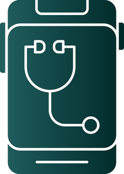 Telemedicine Vector Icon Design