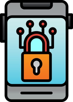 Cyber Security Vector Icon Design