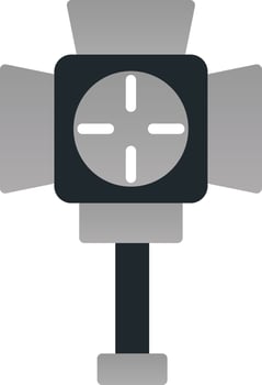 Reflector Vector Icon Design